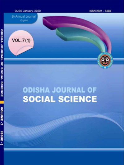 Odisha Journal Of Social Science Volume-7 Issue-1