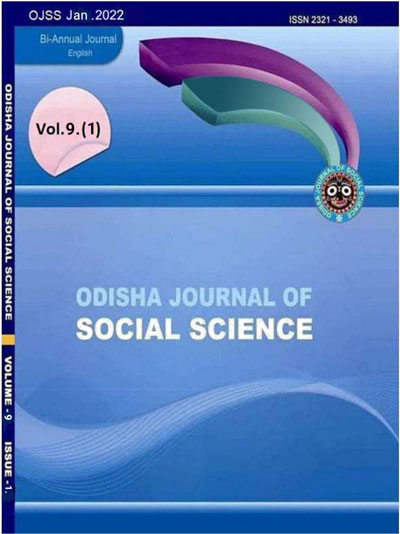 Odisha Journal Of Social Science Volume-9 Issue-1