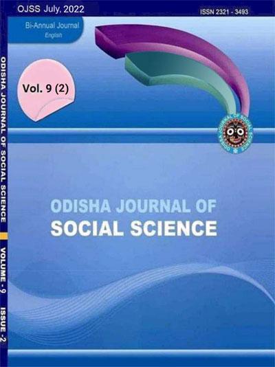 Odisha Journal Of Social Science Volume-9 Issue-2