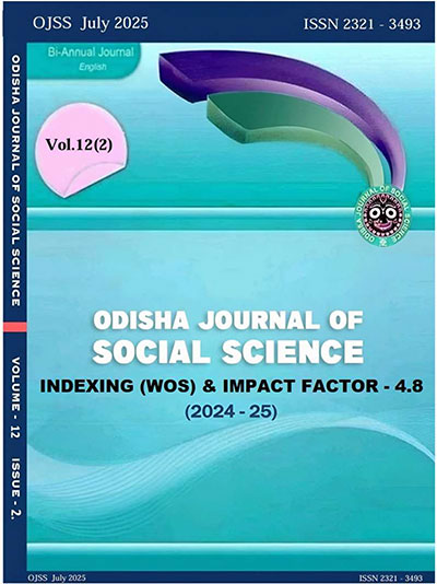 Odisha Journal Of Social Science Volume-12 Issue-2
