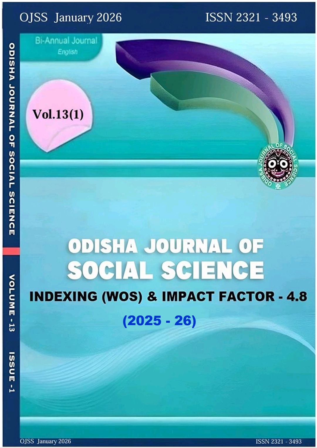 ODISHA JOURNAL OF SOCIAL SCIENCE Volume-13 Issue-1